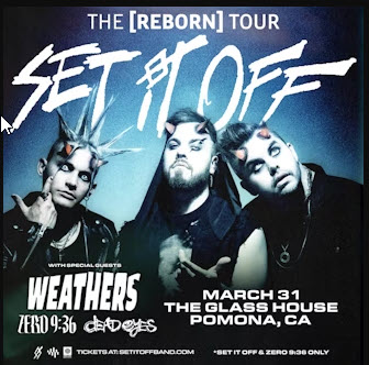 Set It Off "The [Reborn] Tour" at Glass House on 2025-03-31 19:00:00